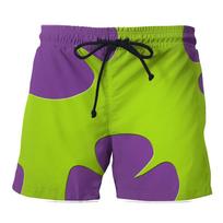 Naujausi vasaros vyriški laisvalaikio šortai su 3D spausdinimu Patrick Star kelnės moterims/vyrams Įprasti šortai Dropshipping dydis S-5XL XXXL
