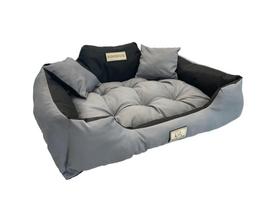 KINGDOG šunų lova, atspari vandeniui ir patvari, SML XL XXL 3XL, 8 spalvos! S mūšio laivas pilka spalva