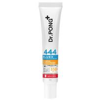 Dr.PONG+ 444 BlueX geležies oksido ir melanino hibridinis kremas nuo saulės SPF50 Ectoin Niacinamide 30 ml. x 1/3 vnt 30 ml.