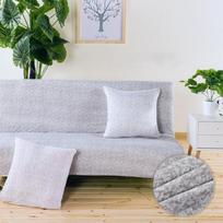 Tamprus sofos užvalkalas sulankstomas didelis elastingumo sofos užvalkalas sofai be porankio sulankstomas sofos lova Copridivano Size S 120-155cm