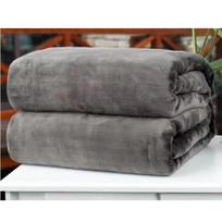 Lengva, plona, ​​plaunama flanelinė antklodė Pledai Super šilta minkšta antklodė, skirta sofai / lovai / kelionių kratinys, tvirta lovatiesė 50*70cm tamsiai pilka spalva