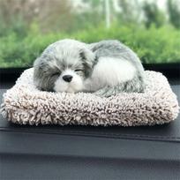Šunys Šunų lėlės Prietaisų skydelio papuošalai Automobilių prietaisų skydelio papuošalai Automobiliai Dekoracija Modeliavimas Šunys Husky small