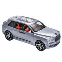 1:20 Scale Cullinan Alloy prabangaus automobilio modelio metalinis žaislas su garsu ir šviesa vaikams suaugusiems dovanų kolekcija 1/20-22.5x7.5x6cm pilka