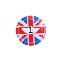 Automobilio vairo emblemos ženklelio lipduko lipdukas, skirtas Mini Cooper R55 R56 R57 R58 R59 R60 R61 Countryman 1