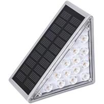 LED lauko saulės šviesos laiptelių lempa Super ryškus IP65 vandeniui atsparus laiptų apšvietimo dekoro apšvietimas sodo kiemui YSX balta