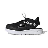 Adidas 360 Sandalai J Juodi Balti 2023 Vaikų Sportbačiai Core-Black Cloud-White GX0861 33 black