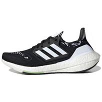Adidas UltraBoost 22 Juodi Balti Šiek tiek Žali Moteriški Bėgimo Bateliai Core-Black Cloud-White GX8019 36