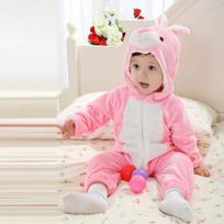 Kūdikių šliaužtinukai Kigurumi Animal Leopard, Hasky, Giraffe cosplay Su gobtuvu Šiltos pižamos mažiems berniukams Mergaitėms Drabužiai Naujagimiams Miego drabužiai pižamos drabužiai 120