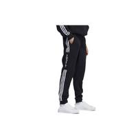Adidas Originals Trefoil Raidės Spausdinimas Juostelė Sportinės Kelnės Vyriškos Kelnės Juodos H31238 M black
