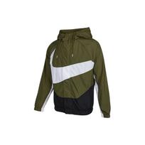 Nike Sportswear Swoosh Didelio Logotipo Spaudos Gobtuvu Austas Striukė Vyriška Striukė Alyvuogių Žalia DD5968-326 L brown