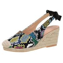 Pleišto formos basutės moterims, uždaros nosys, tvarsčiai, espadrilės, stilingi batai, platforminės basutės, „Zapatos De Mujer“. 43 mėlyna