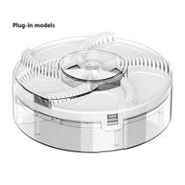 Automatinis kenkėjų gaudytojas USB įkraunamas kenkėjų gaudymo įrenginys Buitinis namų virtuvės muselių gaudyklė Tylus nuimamas vabzdžių kenkėjų gaudytojas USB Plug-in balta