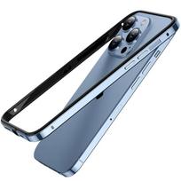 Aliuminio metalinis buferio dėklas, skirtas iPhone 15 Pro Max 14 13 12 Pro Max14Pro 15Pro 13Pro 12Pro 15Plus 14Plus telefono priedai Etui iphone 12 dangaus mėlyna spalva