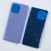 Skirtas Xiaomi Mi 11 5G M2011K2C, M2011K2G galinio stiklo baterijos dangtelis Naujas Mi11 Eleven galinių durelių korpusas su klijais Purple NO CE