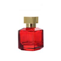50 ml kvadratinis stiklinis kvepalų buteliukas skaidrus purškiamas buteliukas pakavimo buteliukas pakartotinai užpildomas purkštuvas kelioninis kosmetikos indas aukštos kokybės