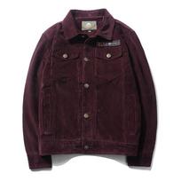Naujas vyriškas velvetinis švarkas Retro Didelio dydžio Darbinis švarkas Viršus M