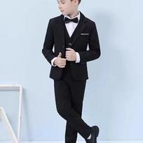 Berniukų kostiumai Slim Fit Suknelės Drabužiai Žiedų nešėjo apranga Vaikų vestuvių vakarėlio pasirodymo kostiumas Vaikų švarkas Kelnės 180cm