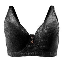 Didelio dydžio liemenėlė Sexy Push Up liemenėlė moterims Sumažinti didelio dydžio apatiniai moteriški apatiniai EF taurė 44F kava