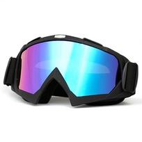 Motokroso lenktyniniai akiniai Slidinėjimo Jodinėjimo Apsauginiai akiniai Sportiniai Sniego Motociklo Saulės akiniai Vėjui atsparūs Apsauginiai Dviračių Šalmų Akiniai blue
