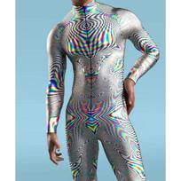 3D spausdintas CyberPunk mechaninis kombinezonas Cosplay prigludęs bodis Steampunk Helovino karnavalo kostiumas vakarėliui vyrams Zentai kostiumas Kids S