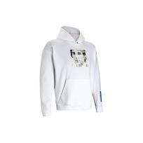 Under Armour X Bruce Lee Collaboration UA Spring Collection Bruce Lee Character Print Hoodie Men Hoodies White 1385302-100 S