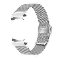 Metalinis dirželis, skirtas Galaxy Watch 7 6 5 4 44mm 40mm 5pro Band 45mm Plieninis dirželis, skirtas Samsung Galaxy Watch 6 4 Classic 47mm 46mm 43mm Watch 6 Classic 47mm sidabras