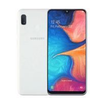 Atnaujintas Samsung Galaxy A20e A202F Dvi SIM kortelės Android 13.0MP 5.8'' 32GB 3GB RAM Mobilusis telefonas Su viena SIM/Dviem SIM kortelėmis No charger balta