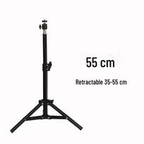 Ištraukiamas Nešiojamas Projektoriaus ir Kameros Grindų Trikojis su Panoramine / Pakreipimo Reguliacija 55cm + PTZ (adjustable 35-55cm)