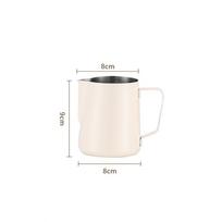 350/600ML Pieno Putojimo Ąsotis 304 Nerūdijantis Plienas su Skale Garų Latte Art Virtuvės Espresso Baristos Įrankis Kavinės Priedai