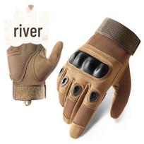 Vyriškos Z192 taktinės softshell kovinės pirštinės - ilgo piršto, suderinamos su jutikliniu ekranu, neslystančios, lauko, karinės, dviratininkų pirštinės Z907, M smėlinė