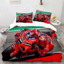 Marquez 93 patalynės komplektas pagalvių užvalkalai Viengulis Dvigulis Queen King Lovatieslinis 3D spaudinys Marc Marquez 93 antklodės užvalkalo komplektas paaugliams berniukams suaugusiems 135x200cm 2pcs
