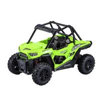 1/24 mastelio lydinio Bombardier ATV sportinio motociklo modelis, metalinis žaislas, paplūdimio visureigis, visureigis motociklas, su garsu ir šviesa, vaikų dovanos žalia