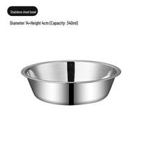 Daugiafunkcinis medinis stovas keramikinis dubenėlis naminiam gyvūnui: Apsaugos nuo apvirtimo dizainas kaklo apsaugai, tinka katėms ir šunims. Pet stainless steel bowl