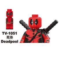 Nauji Wolverine Deadpool konstruktoriai mini veiksmo figūrėlės žaislai