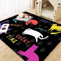 Neperšlampama PVC grindų kilimėlis augintiniams - Atsparus nešvarumams, nepraleidžia šlapimo, plaunamas katėms ir šunims 40x60 cm