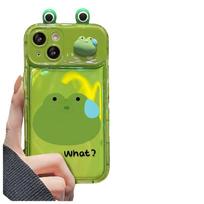 Tinka Apple 15promax mobiliojo telefono dėklui IPhone 14/13 Varlės lėlės pakabukas Xr/xs Atverčiamas veidrodis 12 iphone 16