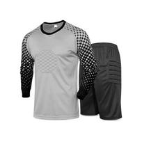 Unisex Marškinėliai ilgomis rankovėmis futbolo vartininkui ir apsauginis treniruočių kostiumas Kids 24/2XS (135-145 cm)