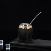 Nerūdijančio plieno puodelis dviguba sienelė 7oz 200ml termosas Yerba Mate arbatos puodelis aukštos kokybės alaus puodelis kavos puodelis puodelis be šiaudelio