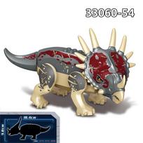 3 Stiliaus 20CM Triceratopso Žaislas dinozauro kiaušinis Juros periodo Dinozaurų Pasaulis Zoologijos sodas Statybiniai blokeliai Vaikų Žaislas Dovana