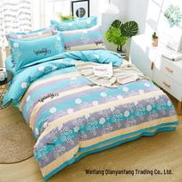 Švelnus odai, šlifuotas, margintas antklodės užvalkalas Quilt cover 1.5*2.1m gray