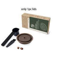 Daugkartinio naudojimo Nespresso Vertuo daugkartinio naudojimo kapsulės dangtelis Silikoninis dangtelis Pildomos Nespresso kapsulės Nespresso Vertuoline & Vertuo
