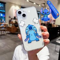 Disney piktas Stitch TPU minkštas telefono dėklas, skirtas iPhone 16 15 14 13 PRO MAX 11 12 13 PRO X XS XR 7 8 Plus Mini Y2k animacinis mielas dėklas For iPhone 16 Plus