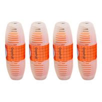 4 vnt. Tualeto valiklio pakabinamas dizainas, mažinantis kvapą, aromatas arbūzo, laimo, triufelio, greipfruto kvapai, tualeto kalkių šalinimo priemonė 4pcs gray