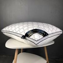 Penkių žvaigždučių viešbučio kaklo atramos pagalvė bendrabučiui ir dovanoms 48*74 cm (Low Pillow 650g) vandens kubo spalva