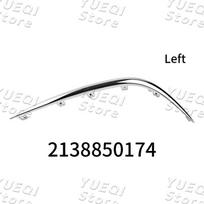 Automobilio priekinio buferio grotelių chromuota apdailos juostelė kairė dešinė Mercedes Benz E Klasės W213 2016-2020 m. OE 2138850174 2138850274
