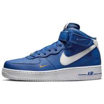 Nike Air Force 1 Mid 07 LV8 40-ojo jubiliejaus - Blue Jay Vyriški kedai Geltonai-Ochros Spalvos Balti Sail DR9513-400 43 blue