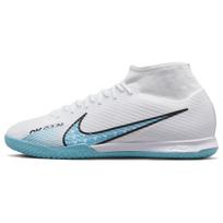 Nike Zoom Mercurial Superfly 9 Academy IC Blast Pack Vyriški sportbačiai Balti Rožiniai-Blast Balti Mėlyni DJ5627-146 44