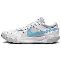 NikeCourt Zoom Lite 3 Balti Baltijos Mėlyni Vyriški Sportbačiai Photon-Dust DV3258-100 40