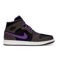 Air Jordan 1 Mid Palomino Vyriški sportbačiai Rudo Wild-Berry Balto DQ8426-215 40.5