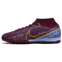 Kylian Mbappé x Nike Zoom Mercurial Superfly 9 Academy TF Tamsiai burokėlių spalvos Vyriški sportbačiai Violetinė University-Blue Ryškiai violetinė DO9347-694 39